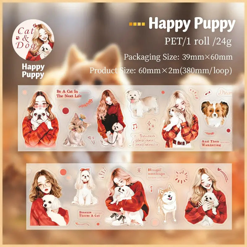 Kittens And Puppies Tape