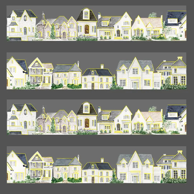 Town Houses Hot Stamping Tape