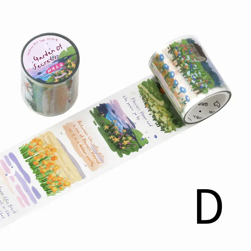 Roadside Scenery Scroll Tape