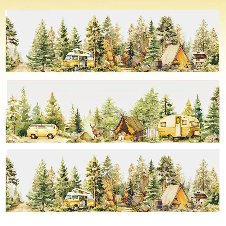 Outdoor Camping Plan Tape