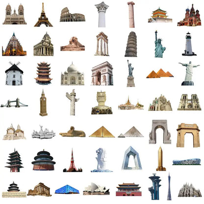 European Travel Stickers
