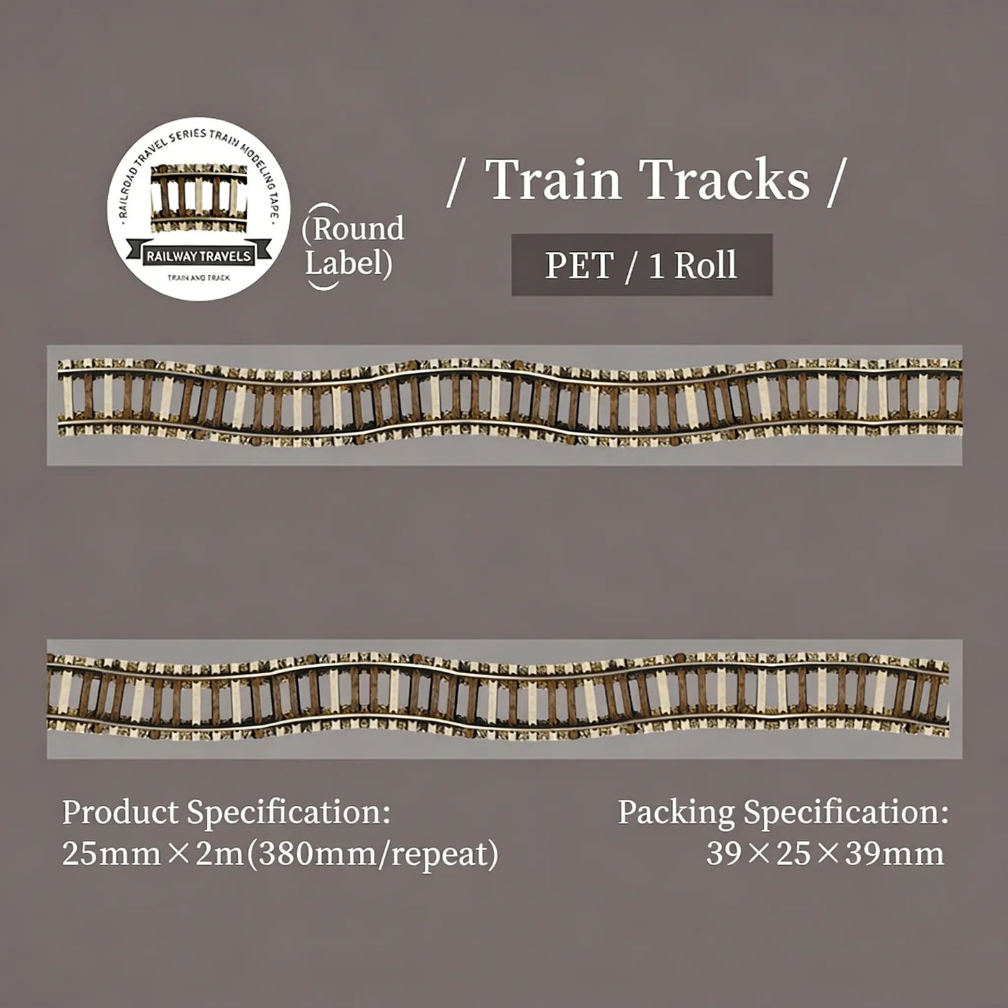 Train Landscape Tape