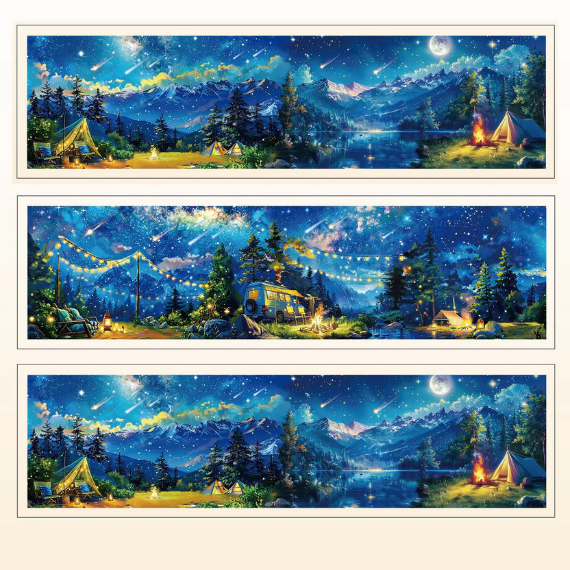 Free Watercolor Landscape Tape