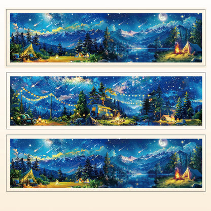 Free Watercolor Landscape Tape