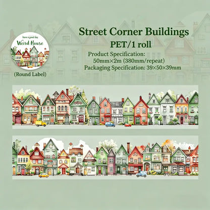 Street Buildings Tape