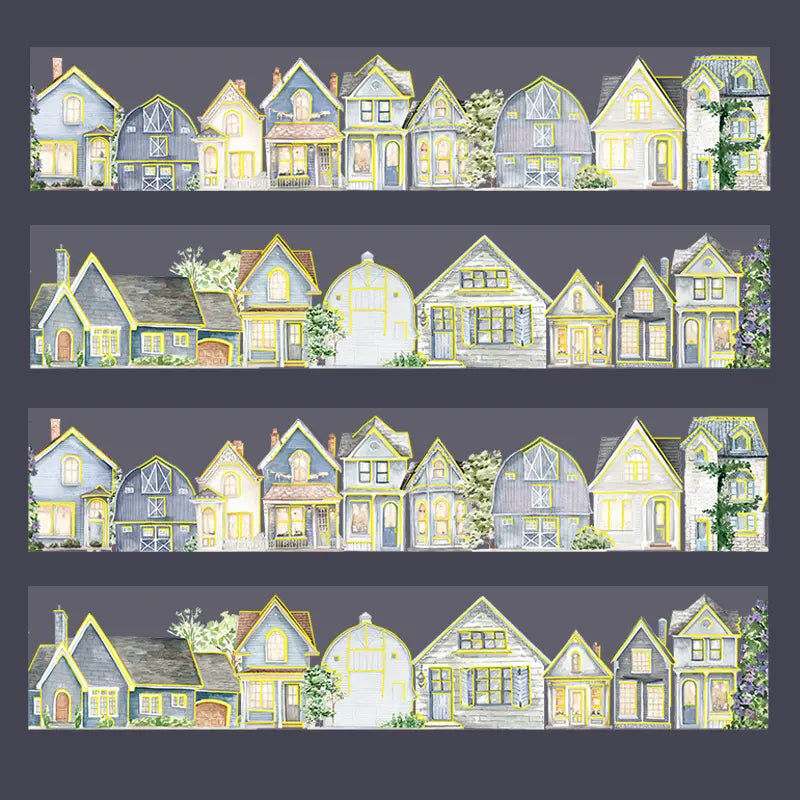 Town Houses Hot Stamping Tape
