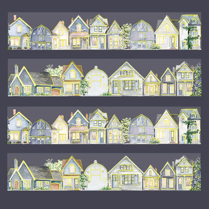 Town Houses Hot Stamping Tape
