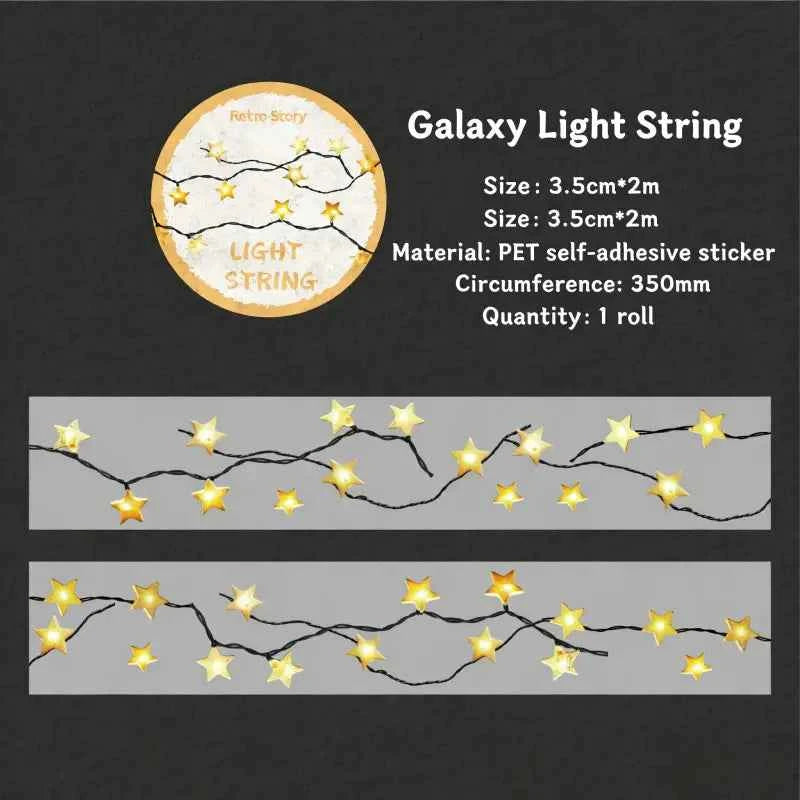 Colorful String Lights Tape