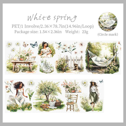 Spring Outing Scroll Tape