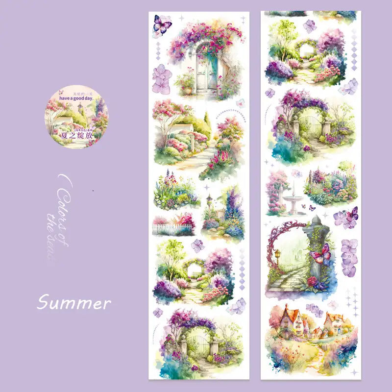 Four Seasons Scenery Tape