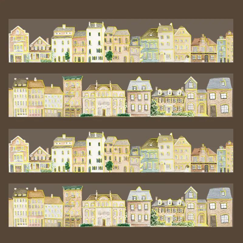Town Houses Hot Stamping Tape