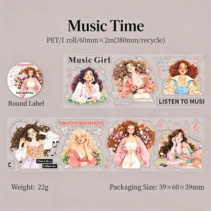Relaxation Day Series Scroll Tape