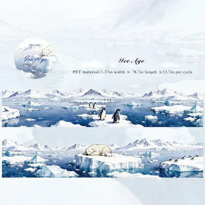 Winter Snow Scene Tape