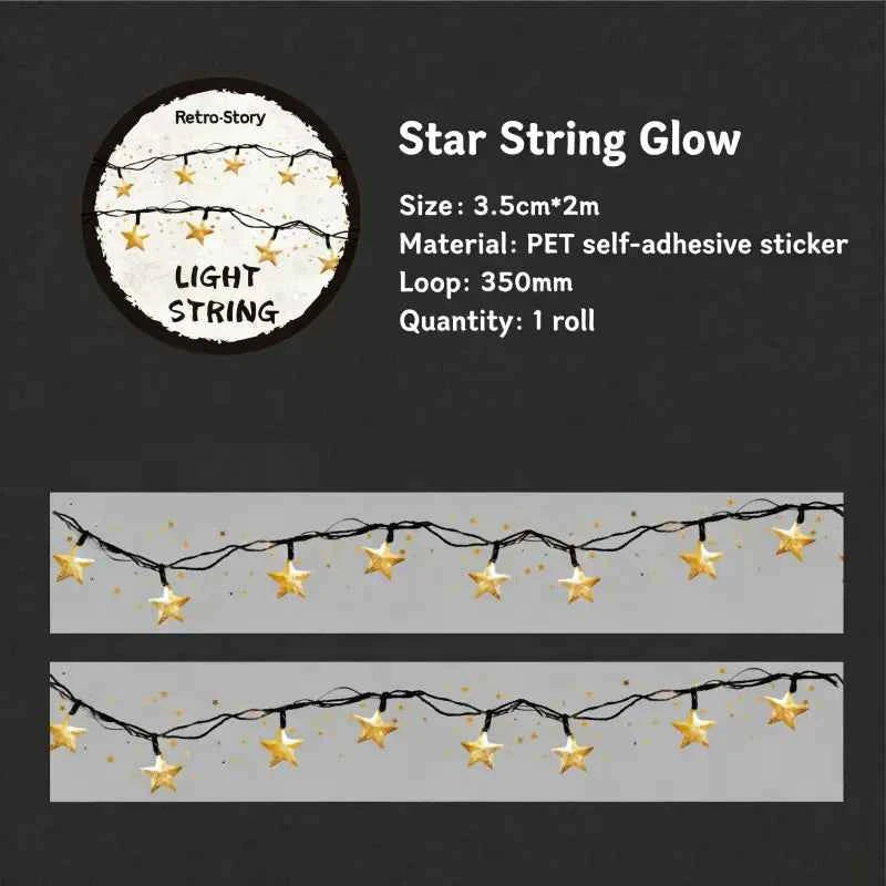 Colorful String Lights Tape