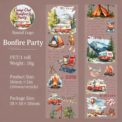 Camping Theme Tape