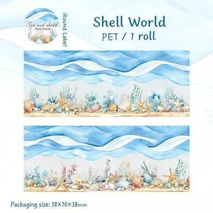 Coastal Scenery Scroll Tape