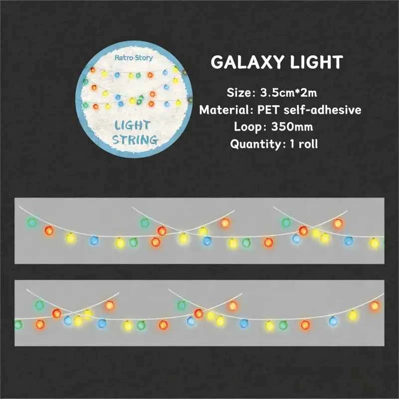 Colorful String Lights Tape