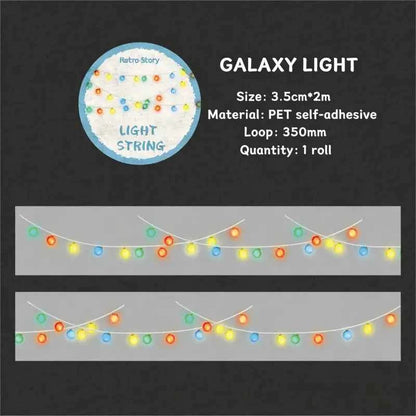 Colorful String Lights Tape