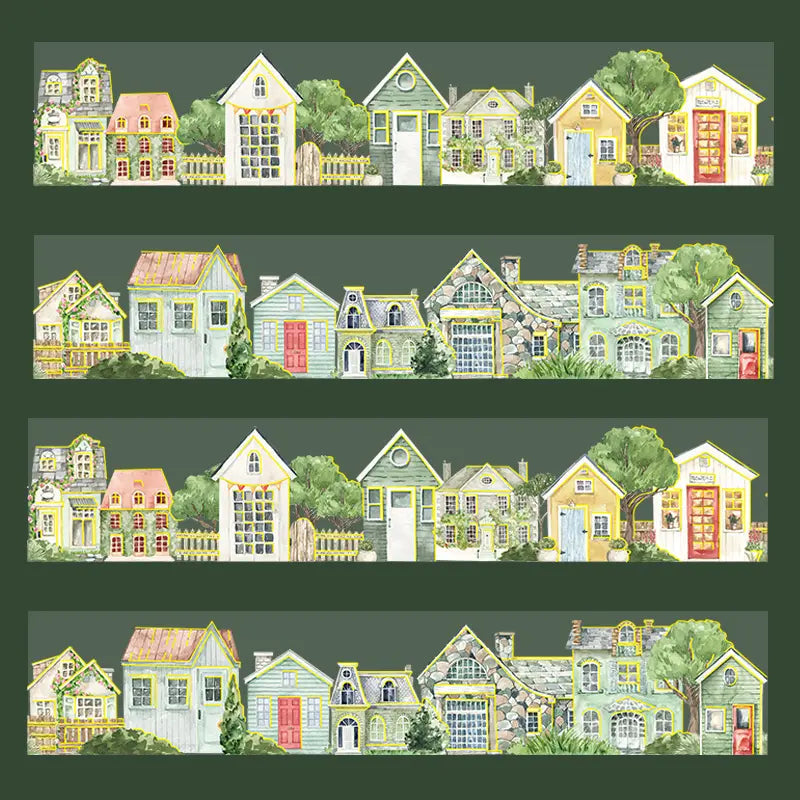 Town Houses Hot Stamping Tape