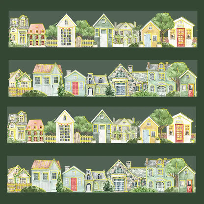 Town Houses Hot Stamping Tape