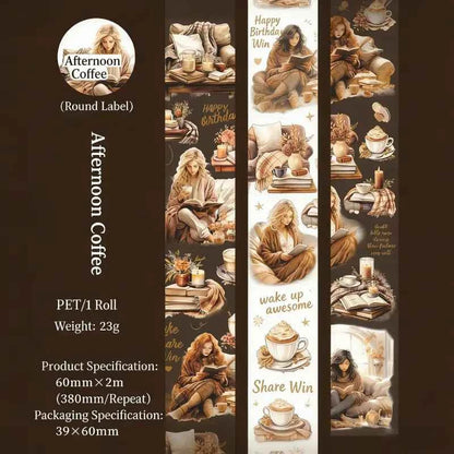 Coffee Reading Theme Tape