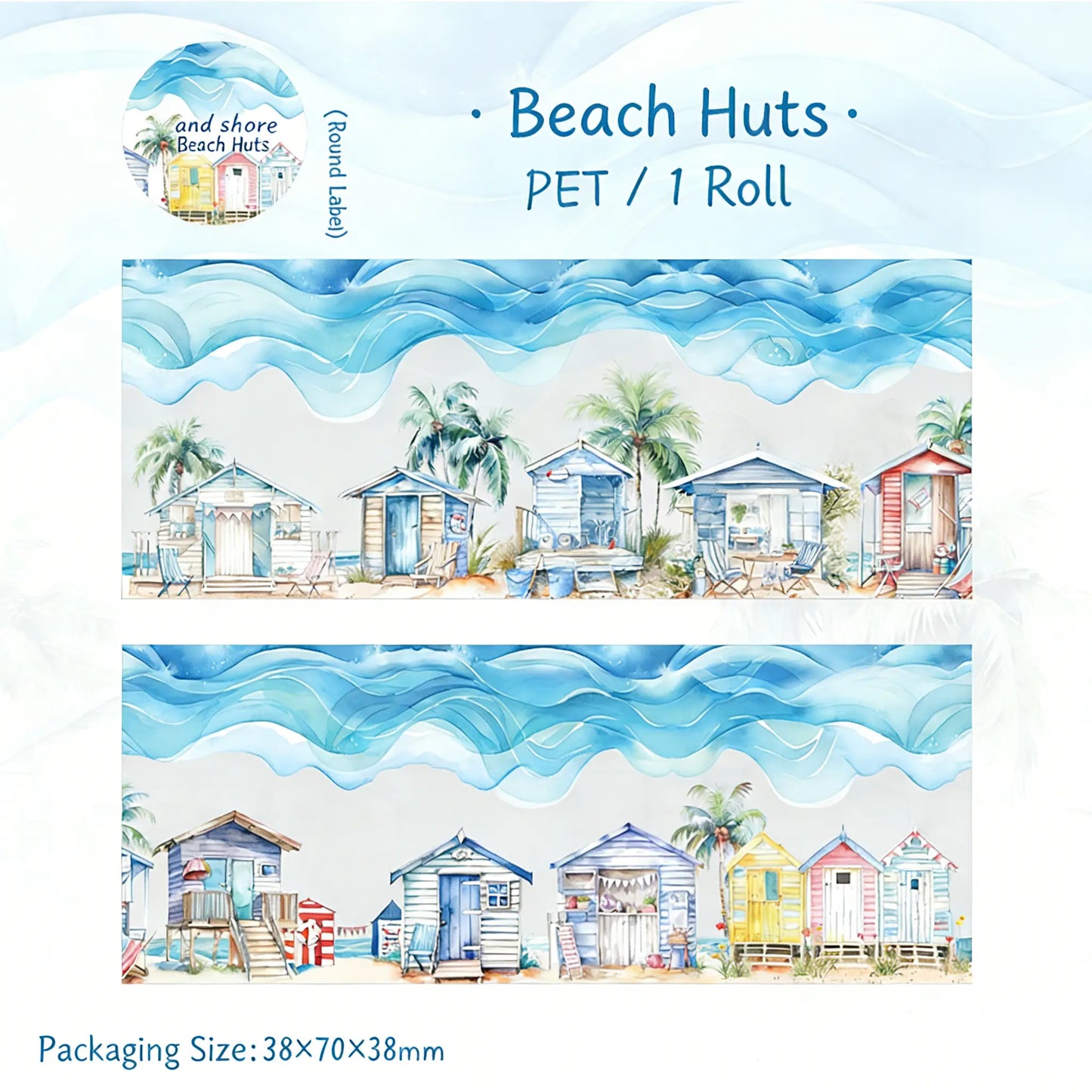 Coastal Scenery Scroll Tape