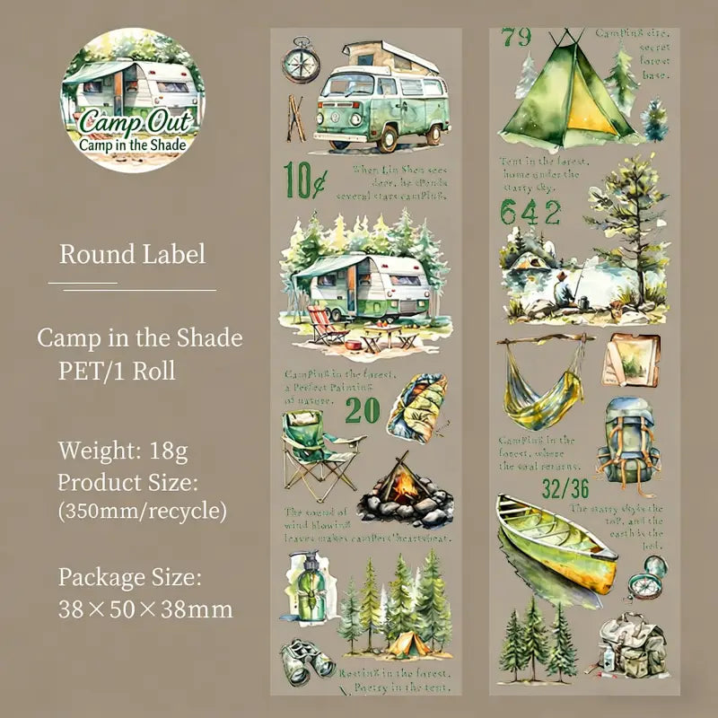 Camping Theme Tape