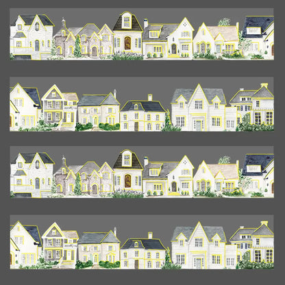 Town Houses Hot Stamping Tape