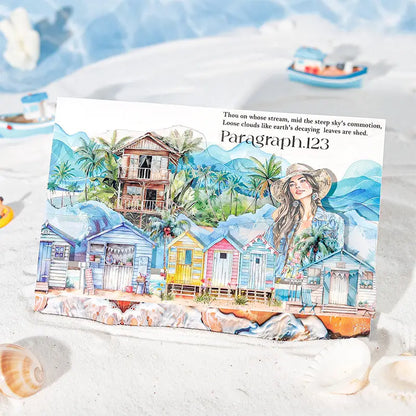 Coastal Scenery Scroll Tape