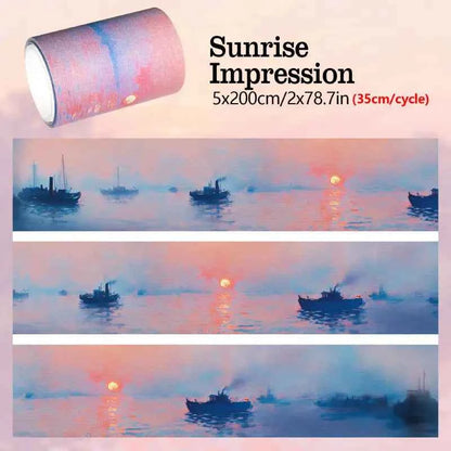 Impressionist Oil Paintings Tape