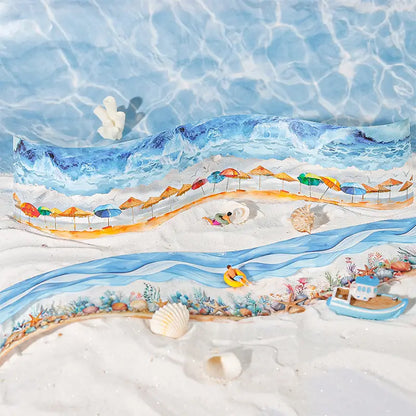 Coastal Scenery Scroll Tape