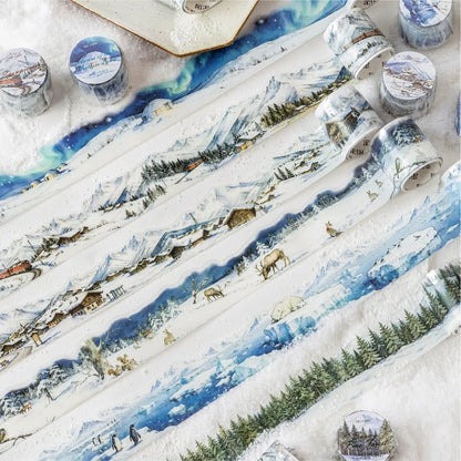 Winter Snow Scene Tape