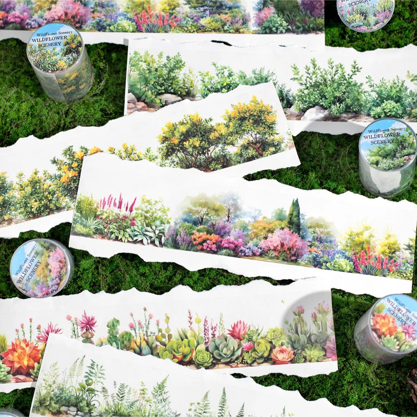 Wildflowers On The Mountain Tape