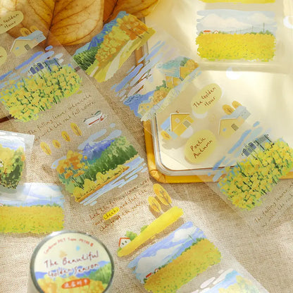 Roadside Scenery Scroll Tape
