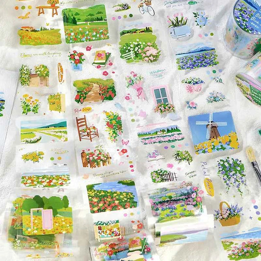 Flower Scenery Tape