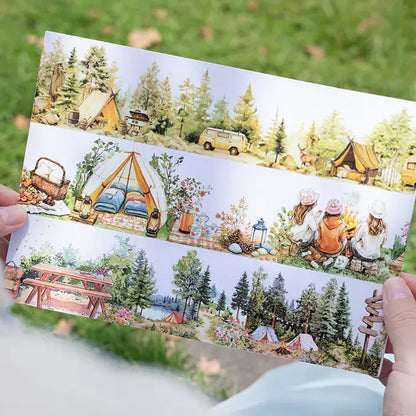 Outdoor Camping Plan Tape