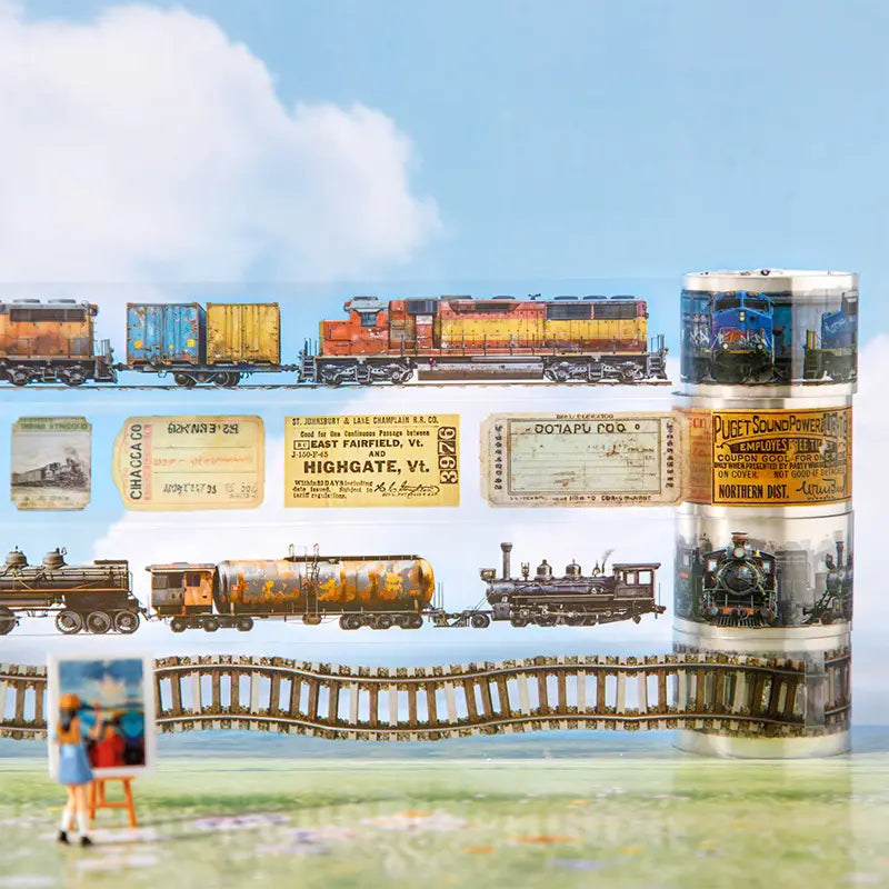 Train Landscape Tape