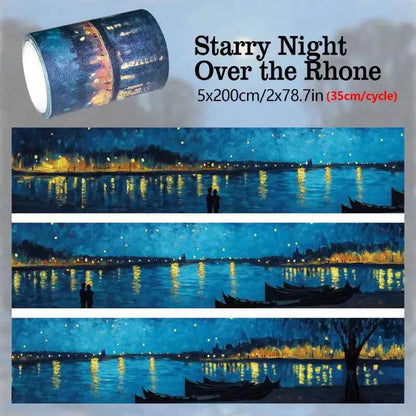 Impressionist Oil Paintings Tape