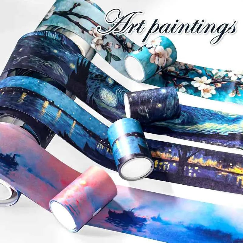 Impressionist Oil Paintings Tape