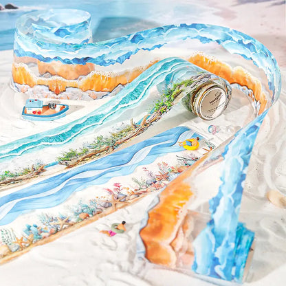 Coastal Scenery Scroll Tape