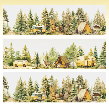 Outdoor Camping Plan Tape