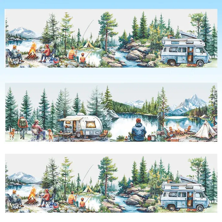 Outdoor Camping Plan Tape