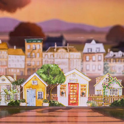 Town Houses Hot Stamping Tape