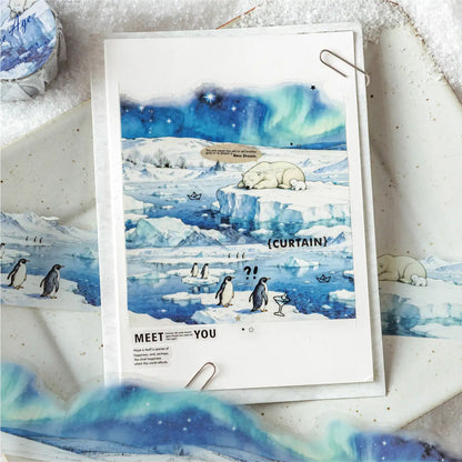 Winter Snow Scene Tape