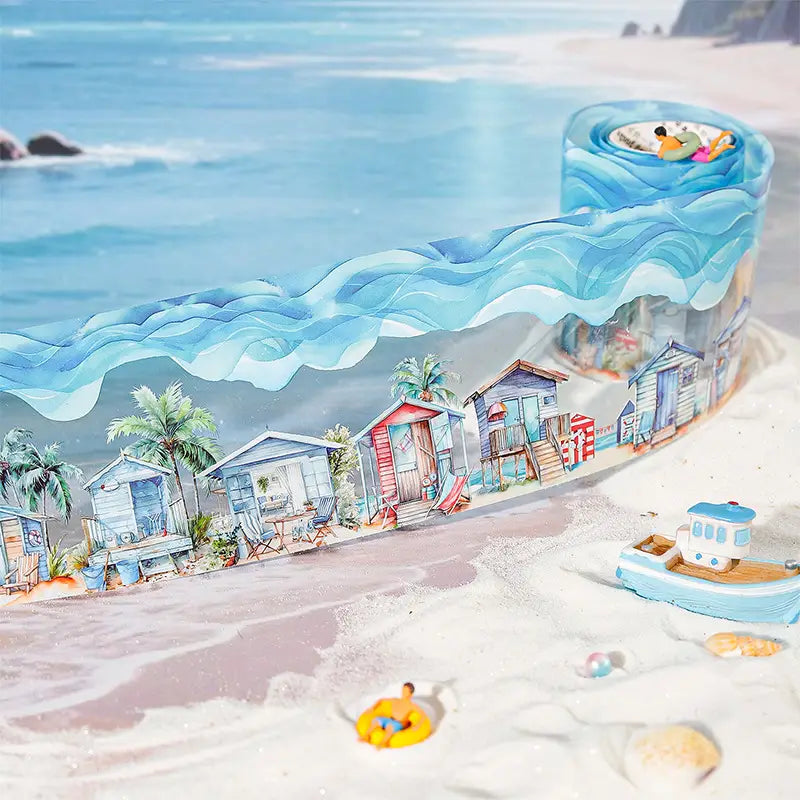 Coastal Scenery Scroll Tape