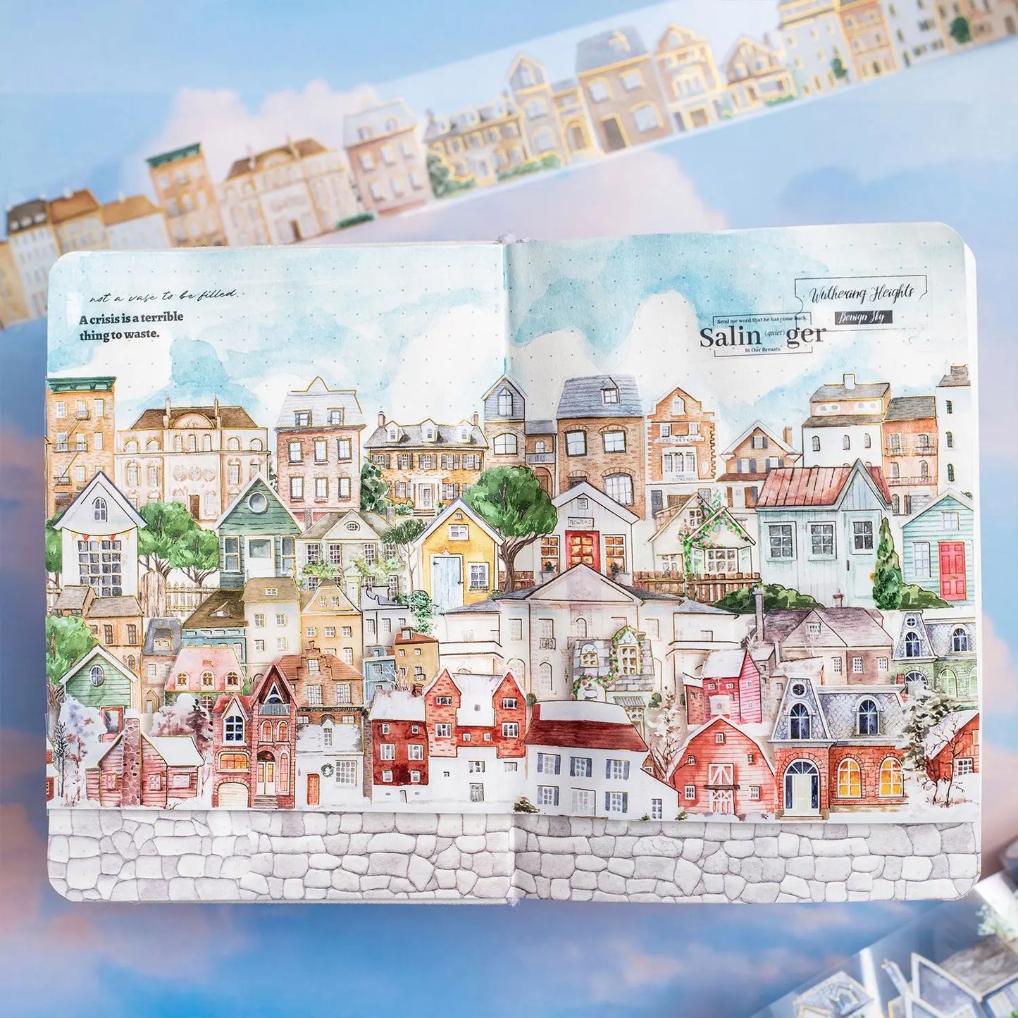 Town Houses Hot Stamping Tape
