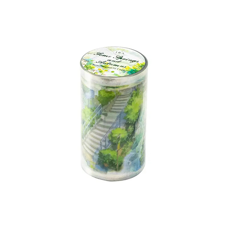 Seasonal Scenery Scroll Tape