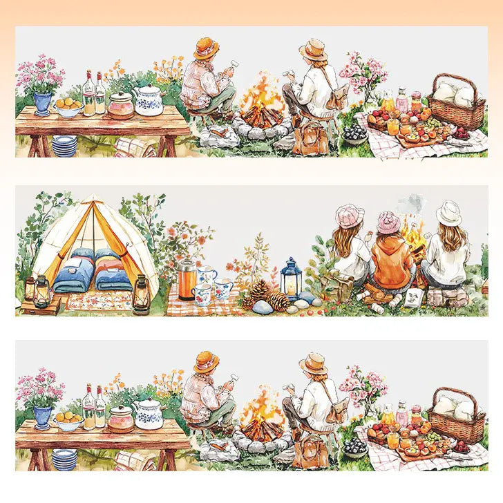 Outdoor Camping Plan Tape