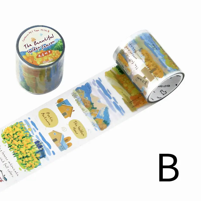 Roadside Scenery Scroll Tape