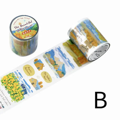 Roadside Scenery Scroll Tape